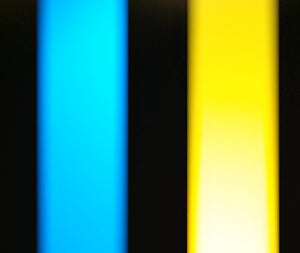2-Color Strobe: Cyan/Highlighter Yellow