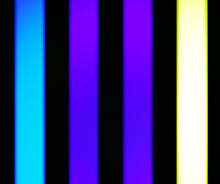 Load image into Gallery viewer, 3-Color Stutter Strobe: Purple/Blue/Highlighter Yellow