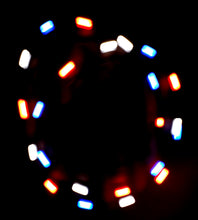 Load image into Gallery viewer, 3-Color Hyper Strobe: Red/White/Blue