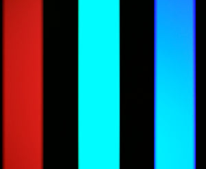 3-Color Strobe: Turquoise/Coral/Blue