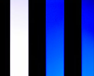 3-Color Strobe: White/Blue/Blue